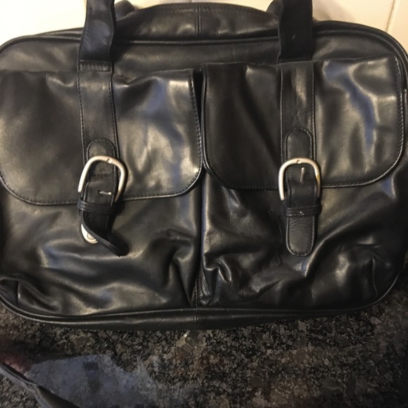 Handbags - Leather Laptop/Briefcase.